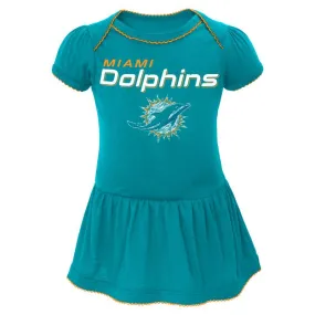 Dolphins Baby Dazzle Bodysuit Dress
