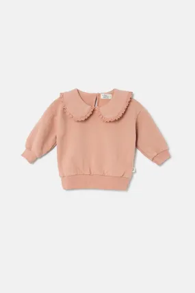 MY LITTLE COZMO PINK SOFT TOUCH ADAIR SWEATSHIRT