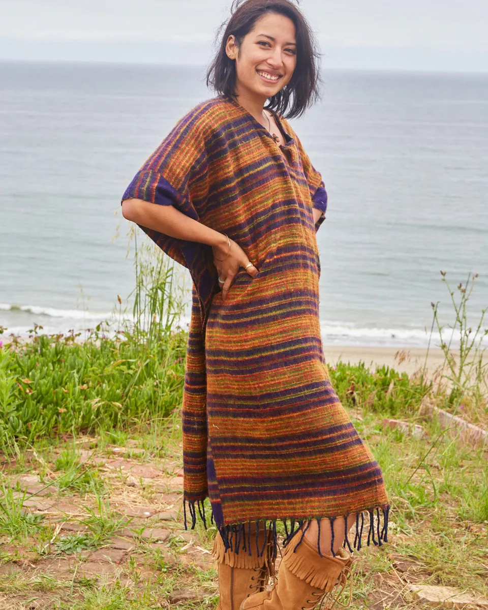 Striped Himalayan Poncho