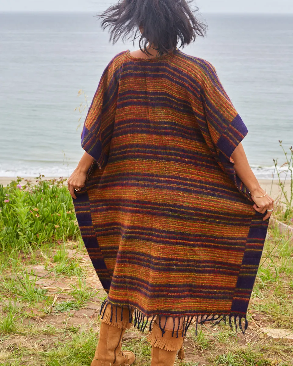 Striped Himalayan Poncho