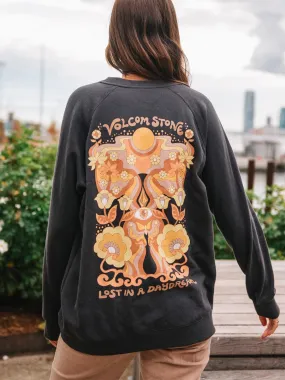 Volcom Sun Keep Magic Boyfriend Crew Fleece