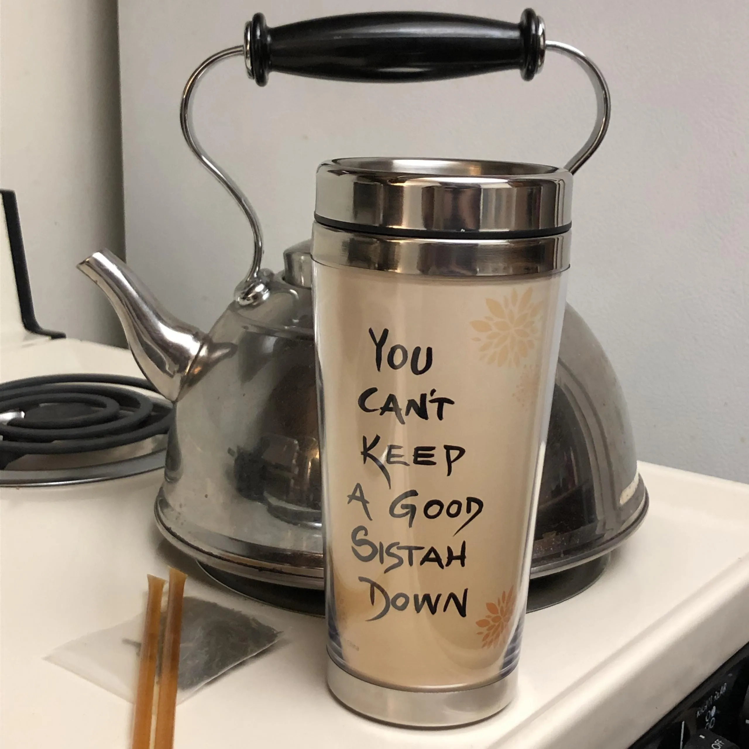 You Can't Keep a Good Sistah Down Travel Mug/Tumbler