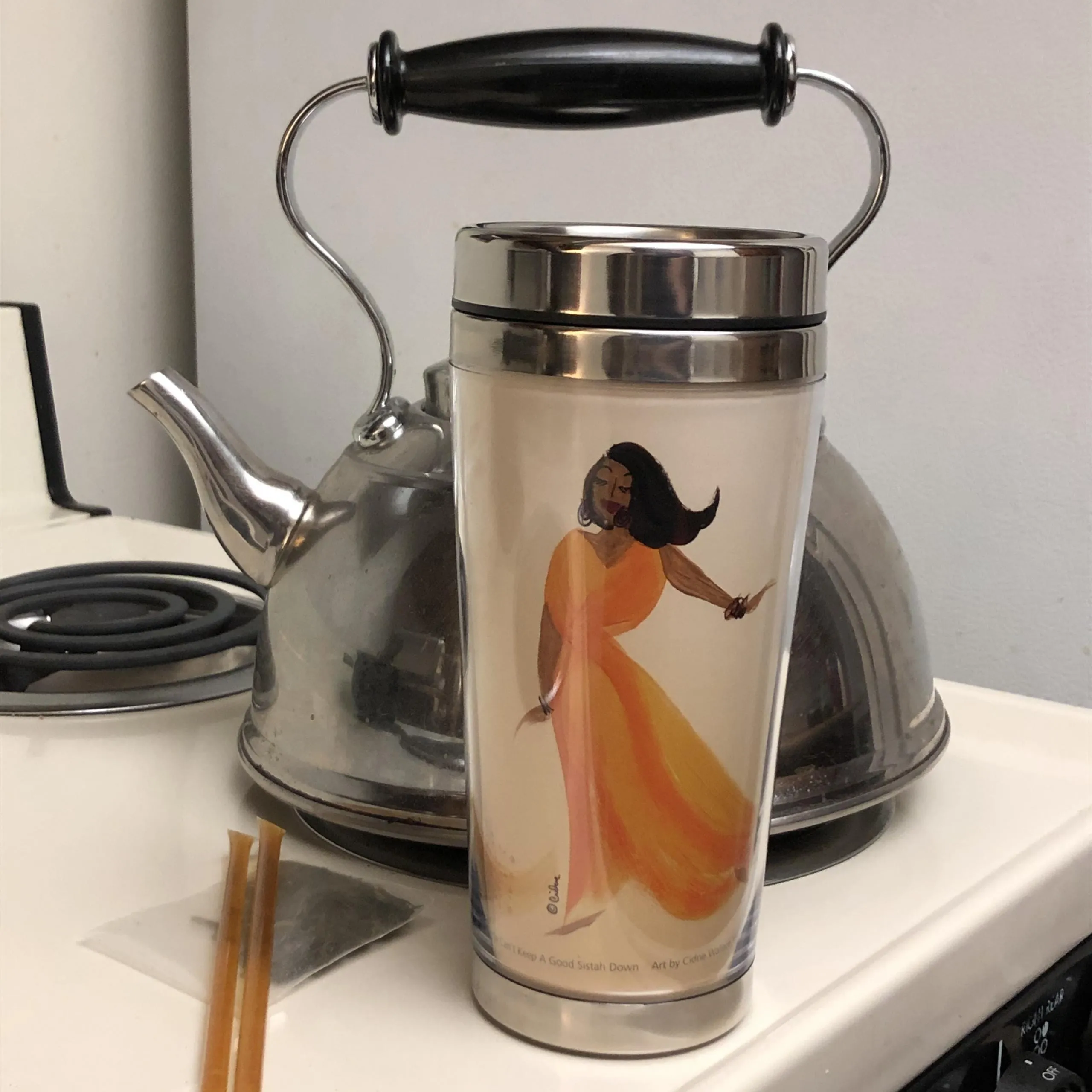 You Can't Keep a Good Sistah Down Travel Mug/Tumbler